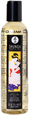 Эротическое массажное масло Shunga Desire возбуждающее ваниль (240мл)