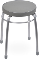 Табурет Ника Фабрик 1 / ТФ01/ТС (темно-серый) -