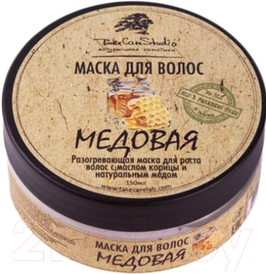 

Маска для волос Take Care Studio, Мед и облепиха