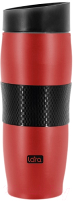 Термокружка Lara LR04-24 (красный)