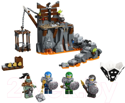 Конструктор Lego Ninjago Путешествие в Подземелье черепа 71717