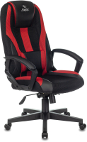 Кресло геймерское Бюрократ Zombie Viking-9 (черный/красный) - 