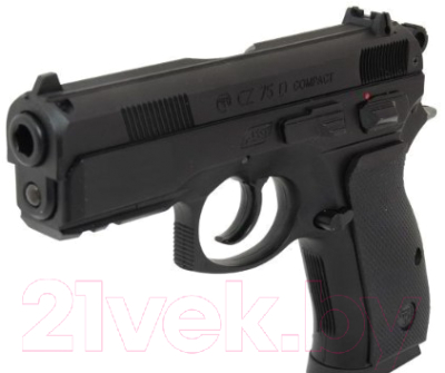 Пистолет пневматический ASG CZ 75D Compact калибр 4.5мм