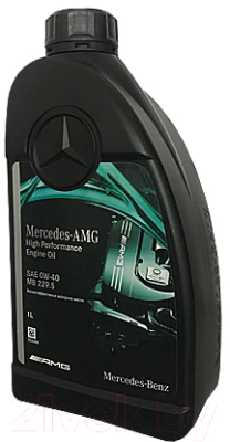 Моторное масло Mercedes-Benz High Performance Engine Oil 0W40 MB 229.5 / A000989530411FIBE (1л)