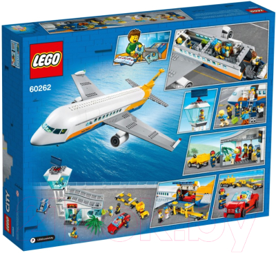 Конструктор Lego City Пассажирский самолет 60262