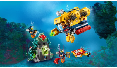 Конструктор Lego City Океан: исследовательская подводная лодка 60264