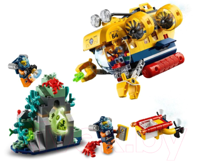 Конструктор Lego City Океан: исследовательская подводная лодка 60264