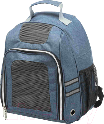 Рюкзак-переноска Trixie Dan 28859 (серый/синий)