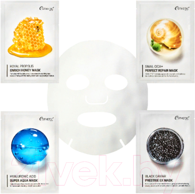 Набор масок для лица Esthetic House Esthetic Solution Perfect Skinfit Mask (4x25мл)