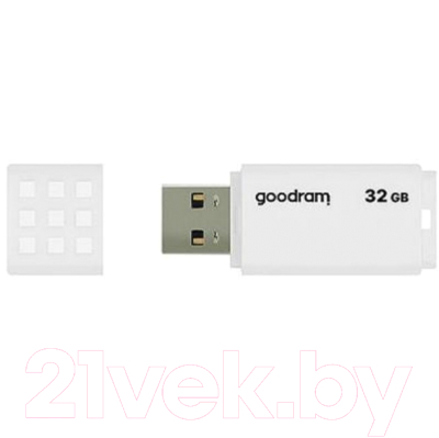 Usb flash накопитель Goodram UME2 32GB White (UME2-0320W0R11)