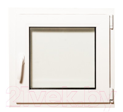 Окно ПВХ Добрае акенца Поворотно-откидное 2 стекла (600x600)