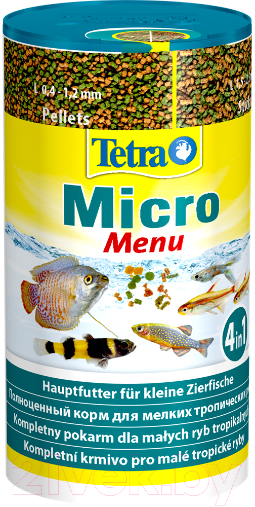 Корм для рыб Tetra Micro Menu / 277618/710342 (100мл)