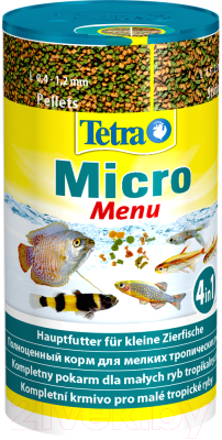 Корм для рыб Tetra Micro Menu / 277618/710342 (100мл)