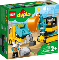 Конструктор Lego Duplo Грузовик и гусеничный экскаватор 10931 - 