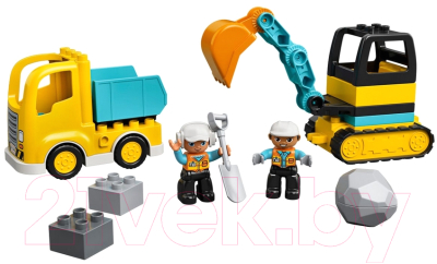 Конструктор Lego Duplo Грузовик и гусеничный экскаватор 10931