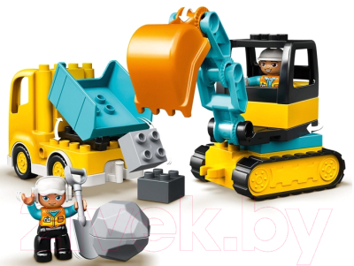 Конструктор Lego Duplo Грузовик и гусеничный экскаватор 10931