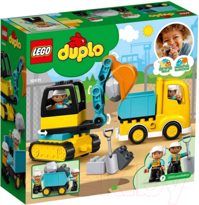 Конструктор Lego Duplo Грузовик и гусеничный экскаватор 10931