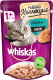 Влажный корм для кошек Whiskas Рыбная коллекция. Лосось (85г) - 