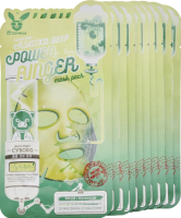 Набор масок для лица Elizavecca Centella Asiatica Deep Power Ringer Mask Pack тканевые (10шт) - 