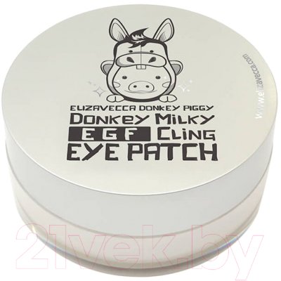 

Патчи под глаза Elizavecca, Donkey Piggy Donkey Milky Egf Cling Eye Patch