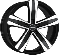 

Литой диск, Stone 5 3 16x6.5" 5x160мм DIA 65.1мм ET 60мм Black Mirror