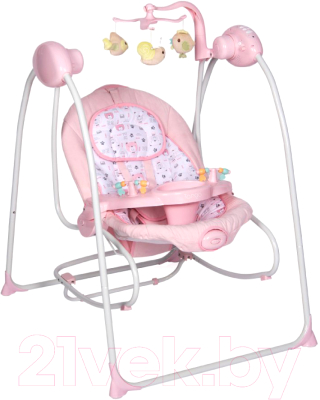 Качели для новорожденных Lorelli Tango / 10090070003 (Pink)