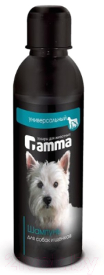 Шампунь для животных Gamma Восстанавливающий собак и щенков / 10592005 (250мл)