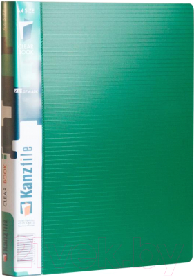 Папка-регистратор Kanzfile 07Q-2K (зеленый)