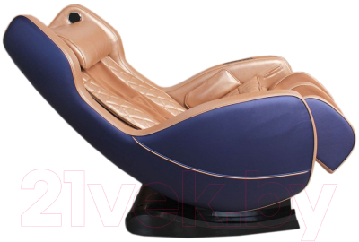 Массажное кресло Gess Bend GESS-800 (синий/коричневый)