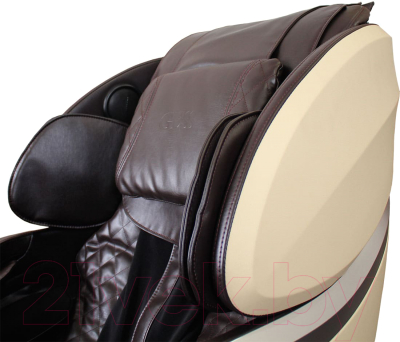 Массажное кресло Gess Futuro GESS-830 Coffee (коричневый/бежевый)