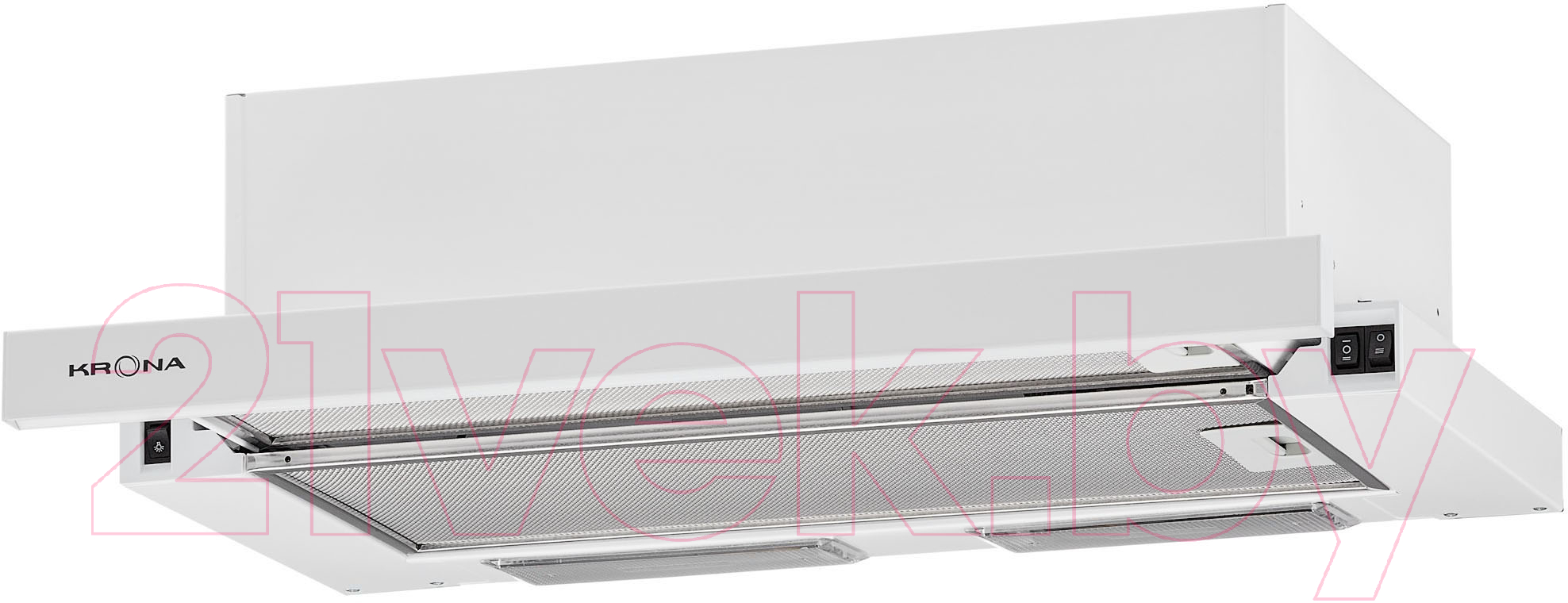 Вытяжка телескопическая Krona Kamilla Eco 600 WH / 00026736