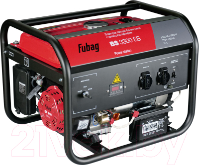 Бензиновый генератор Fubag BS 3300 ES / 431248 (с электростартером)