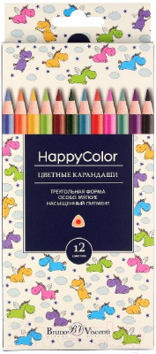 

Набор цветных карандашей Bruno Visconti, Ассорти, Happycolor /30-0046