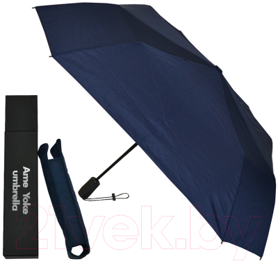 Зонт складной Ame Yoke ОК60-В (синий)