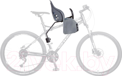 Детское велокресло No Brand YC-689 / Х75286 (серый)