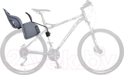 Детское велокресло No Brand YC-689 / Х75286 (серый)