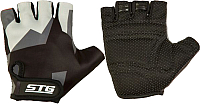 Перчатки велосипедные STG Х87904 (L, серый/черный) - 
