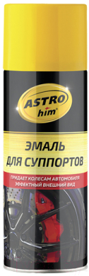 Эмаль автомобильная ASTROhim Для суппортов Ас-616 (520мл, желтый)