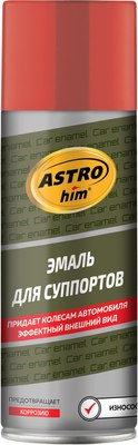 Эмаль автомобильная ASTROhim Для суппортов Ас-615 (520мл, красный) - 