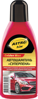Изображение товара Автошампунь ASTROhim Golden Wax Суперпена / Ас-305 (500мл)