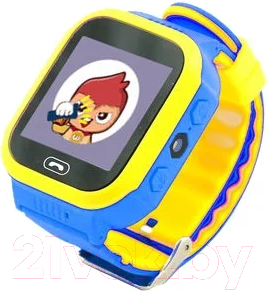 Умные часы детские Wise WG-SW24 (синий/желтый)