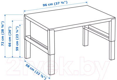 Письменный стол Ikea Поль 092.784.23