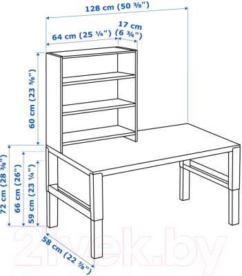 Письменный стол Ikea Поль 392.784.26