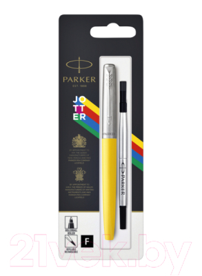 Ручка-роллер имиджевая Parker Jotter Originals Yellow CT 2096890