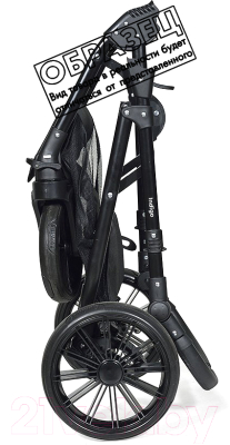 Детская универсальная коляска INDIGO Torino 2 в 1 (To 06, темно-серый)