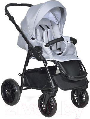 Детская универсальная коляска INDIGO Torino 2 в 1 (To 03, cветло-серый)