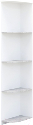 Угловое окончание для шкафа Империал Аврора угловой (белый/ателье светлый)