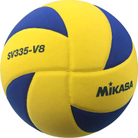 Мяч волейбольный Mikasa SV335-V8 (размер 5, желтый/синий) - 