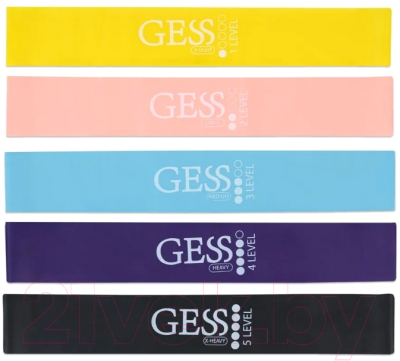 Набор эспандеров Gess Flex Set / GESS-092
