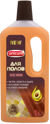 Чистящее средство для пола Unicum Универсальное (1л)